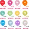 400 PCS Party Balloons, 10 Inch - 12 Balloons Assorted Color - Rainbow Latex Balloons Party Balloons for Birthday Baby Shower Wedding Party Supplies
